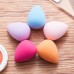 Zodaca Women's Cosmetic Makeup Face Foundation Sponge Puff Flawless Coverage Droplet Shape [2.37 x 1.58]\" - Blue"