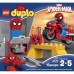 LEGO DUPLO Marvel Spider-Man Web-Bike Workshop Building Set, 10607