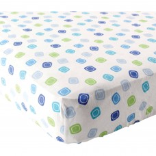 Luvable Friends Baby Boys' and Girls' Fitted Crib Sheet, 28x52 inches, Choose Your Color